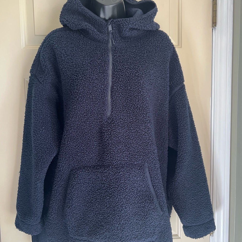 Old Navy Blue Fleece Pullover